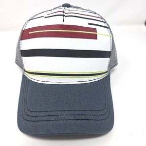 HYP Trucker Hat Mens 56cm Gray White Cap Cotton Outdoor Gear Proto Mesh Y2K NWT
